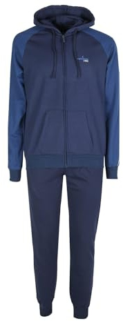 Navigare Completo Tuta da Uomo 2 Pezzi con Cappuccio e Zip Intera - Taglia XXL