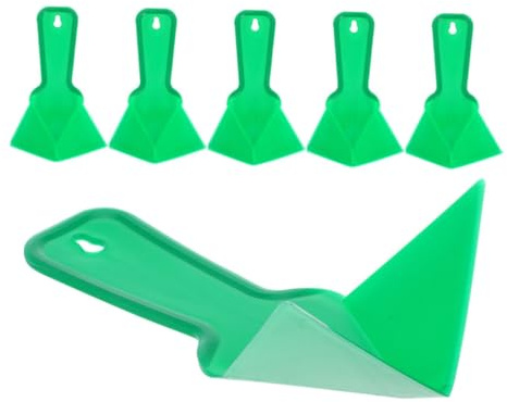 SEWOART 6 pezzi Spatola Angolare in Plastica per Angoli Interni ed Esterni Strumento Ergonomico per Lisciare e Rifinire Cartongesso con Impugnatura Antifatigue Utensile Portatile per