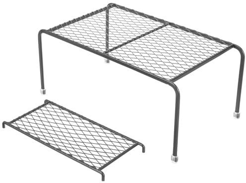 LIFKOME Plataforma y para Desgaste Resistente de Limpiar para Comedero Fácil en con Escalera Hierro Negro Suministro Pollos Gallineros
