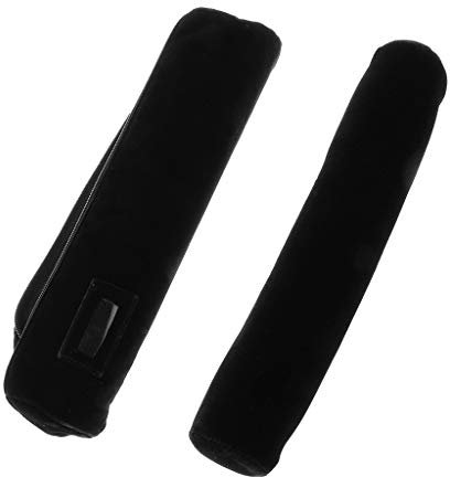 Fenteer Borsa Da Viaggio Portatile In Velluto Di Lusso Per Gioielli Rotoli Porta Bracciali - Nero