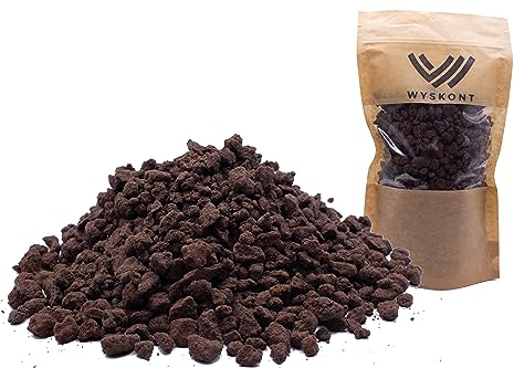 WYSKONT Pierres Volcaniques 10 Liter 5-10mm - Substrat pour Aquarium - Paillis de Lave - Décoration d'Aquarium - Décoration de Terrarium - Pierres d'Aquarium - Gravier d'Aquarium - Gravier Ornemental