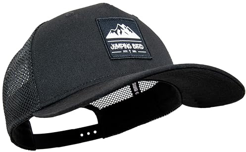 Jumping Bird Teufelsegg Cappellino da Baseball, Nero Mezzanotte, Taglia Unica Unisex-Adulto