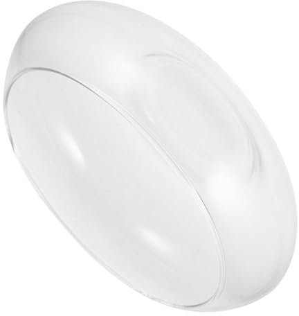 Milisten Indoor Plant Pot Glass Succulent Flower Pot Small Planter Container for Office