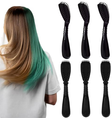Capelli Tintura Pennello, 6 Pezzi Pennello Per Tinture Per Capelli, Spazzole Per Tinture Per Capelli, Per La Colorazione Fai Da Te Dei Capelli, Per Il Barbiere e Per La Colorazione a Domicilio