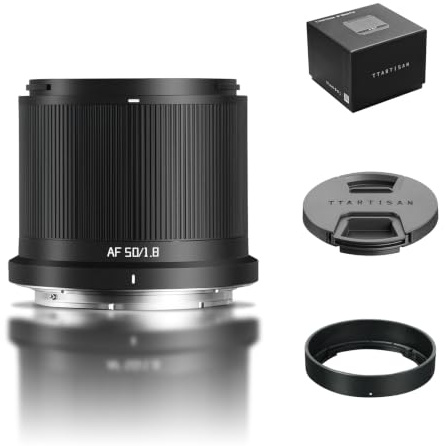 TTARTISAN AF 50 mm F1.8 neo-objektiv, fullformat (E-Mount)