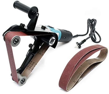 Lijadora de banda para tubos 760mm Lijar satinar y pulir con brillo 3 Bandas granulado 80/100/120