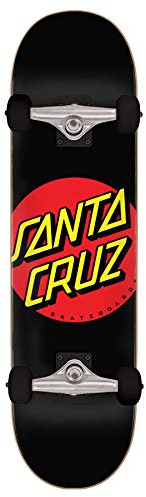 Santa Cruz Classic Dot Skateboard, 20,3 cm, mehrfarbig