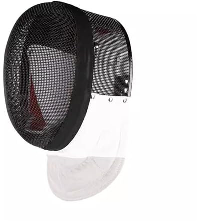 Foil Fäktning Mask, Fäktning Skyddshjälm, Fäktning Utrustning, för Foil Atlet Training Atlet Användning, 350N(Medium)