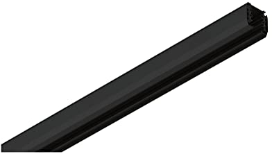 Paulmann 91357 Sistema ProRail3, 2 m, 230 V, colore nero, max. Binario da soffitto in metallo da 3.680 Watt, 2m