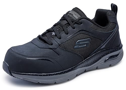 Skechers Arch Fit SR Comp Toe Black/Charcoal 10 D (M)