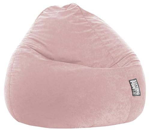 Sitting Point Sitzsack Easy XXL ca. 300 Liter Altrose