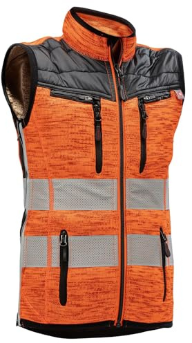 Pfanner Schutzbekleidung Protos Inuit Teddy Weste Kids Orange mit Reflex, L