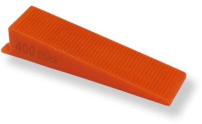 Gartenwelt Riegelsberger 400 cunei per piastrelle in plastica, sistema di livellamento per piastrelle per pareti e pavimenti