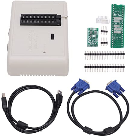 Kit de Programador de Chip Universal RT809H Monitor de TV LCD IC de Alta Velocidad Extremadamente rápido Programador de DVD para automóvil con Cables USB VGA para técnicos