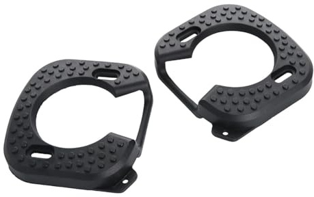 Protectores de tacos reforzados Los pedales evitan daños en los tornillos Durabilidad Cubiertas de zapatos Equipo de protección Instale fácilmente cubiertas de tacos para bicicletas de carretera