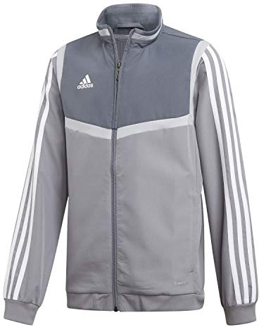 adidas Kid's TIRO19 PRE JKTY grå/vit 910Y
