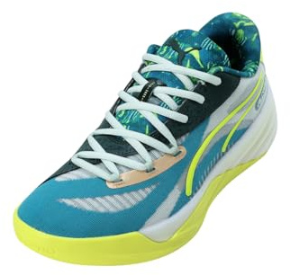 PUMA Zapatillas de Baloncesto All-Pro Nitro™ Hoops Dreamz Unisex 40.5, Tropical Blue Peaceful