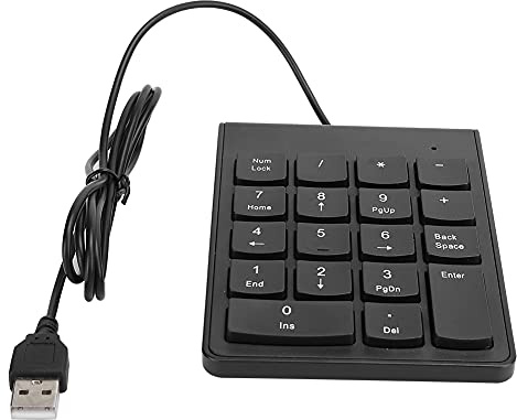 Numerisk Tangentbord, 18-tangenters USB-Numerisk Tangentbord Numerisk Tangentbord, Tangentbord Numerisk Tangentbord, USB 18-tangenter Numerisk Tangentbord Tangentbord för Bärbar
