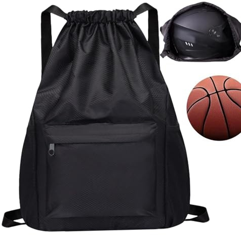 Acunny Mochila para Cascos de Motocicleta,Mochila impermeable para Moto | Mochila para Cascos de Equitación de Gran Capacidad Bolsas con Cordón para Moto | Bolsa de Transporte para Cascos Plegables
