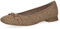 CAPRICE Damen Ballerinas Bast Elegant, Braun (Bark Comb), 36 EU