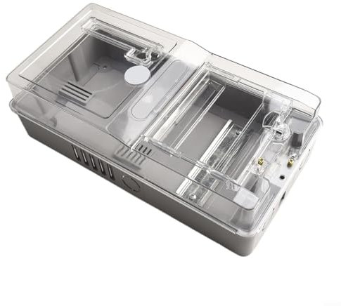 Caja de contador eléctrico monofásico para el hogar 6 circuitos en una carcasa robusta de PC transparente, apta para múltiples entornos (B)