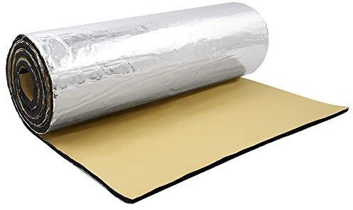 QUARKZMAN Tapis Isolation Acoustique Voiture 5mm Isolant Thermique Capot Moteur 60x100cm