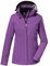 killtec Damen Funktionsjacke/Outdoorjacke mit abzippbarer Kapuze KOS 133 WMN JCKT, malve, 48, 38383-000