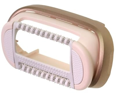 Massage-Aufsatz kompatibel mit/Ersatzteil für Braun 80770921 5380 Silk-épil 9 weiß/gold Epilierer