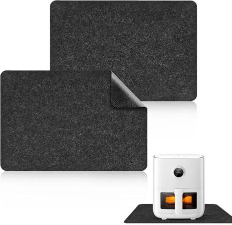 Heat Resistant Mat for Air Fryer 12X17, 2 Pcs Kitchen Heat Protector Mat