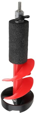 F Fityle Ice Drill Auger Ice Auger Metal Portable Sturdy 6 inch Burrowing Fishing Tool,Fishing Drill,Winter Sports,Outdoor Supplies, 50cm