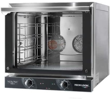 Forno convezione elettrico gastronomia cucina ristorante 4 teglie 44x35 RS7833