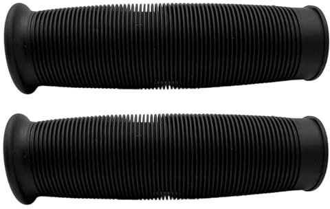 Rib Finned Handle Bar Grip for 1 Bar - 1 Pair