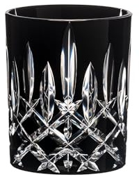 RIEDEL Laudon Tumbler - Schwarz - Einzelpackung, Trinkglas, Kristallglas, Nur Handwäsche – Veredelte Produkte - 1515/02S3B