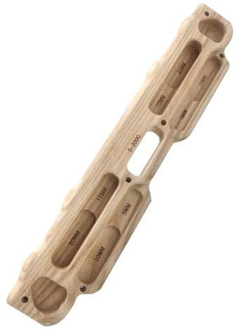 Wooden Climbing Hangboard, Hangboard Rock Climbing, Fingerboard Klättring, Klättring, Klättring, Träning med hängbräda. Trä- Fingerboard Klättring, Träträning Board för klättring