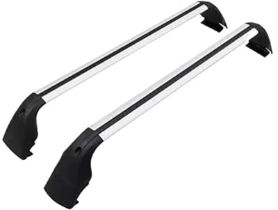 Barras Transversales Barras Transversales Aleación Aluminio 2 Piezas Para Toyota Para C-HR Para CHR 2017 2018 2019 2020 2021 2022 2023 Rieles Techo