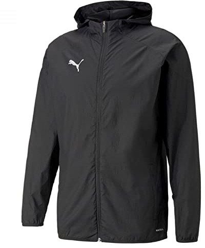 PUMA Herren teamCUP Windschutz, Puma Schwarz, L EU