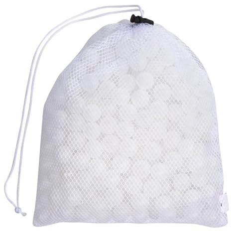 PRETYZOOM 250Pcs Cooking Balls Food-Safe Heat Insulating Mini Balls for Sous Vide and Air Fryer with Mesh Drying Bag