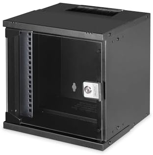 DIGITUS nätverksskåp 10 tum - 9 U - väggmontering - omonterad - HxBxD 457x316x298mm - lastkapacitet 30kg - användbart djup 254mm - IP20 skyddsklass - SOHO Pro-serien - grå