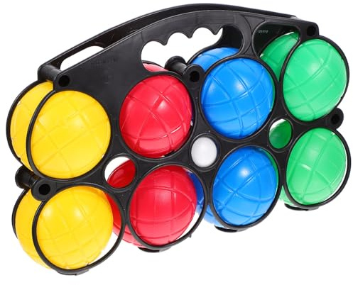 JOINPAYA 8piezas Coloridos Boules De Plástico Llenas De Agua para Jardín Juguetes para Niño Niña Aleatorios