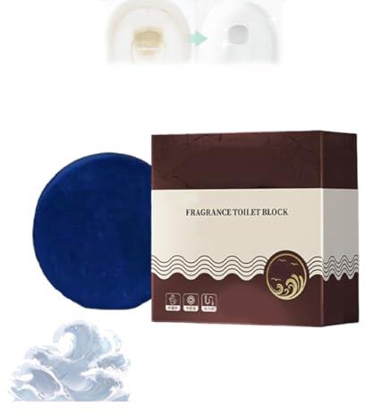 Pastiglie per la pulizia del WC con profumo fresco ed effetto deodorante, Pastiglie deodoranti automatiche per il WC con aroma fresco (1PCS,Ocean)