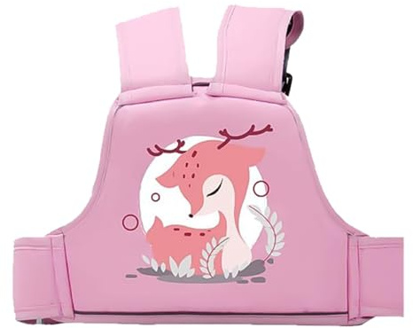 Imbracatura per bambini – Tracolla di supporto per la spalla con fantasia, fascia di sicurezza regolabile, leggera per passeggeri, dispositivo protettivo da viaggio, accessorio per la mobilità