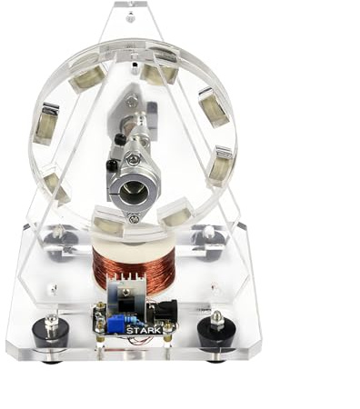 Macchina a moto pseudo perpetuo, modello con motore brushless ad alta velocità da 24 V con 8 potenti magneti, kit scientifico per macchina a disco da 5-15 W, a bassa rumorosità