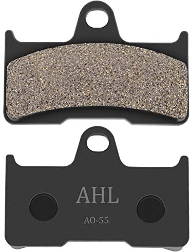 AHL- Motocicleta Pastillas de freno Traseras para GOES 520 520Max Quad 2007-2009/ G 520 UTX (Side x Side) 2010-2011/ 625i (Quad) 2010-2011/YFM 660 FWAP/FWAR/FWAS/FWAT/FWAW/FGW/FGX Grizzly 2002-2008