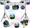 Party Light & Sound - 10 JEUX DE LUMIERE + MACHINE à FUMEE + PORTIQUE DJ LIGHT 3M idéal éclairage de scène pour soirée dansante, anniversaire mariage