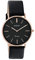 Oozoo Damen Armbanduhr schwarz Analog C20209 Vintage Series Lederarmband UOC20209 Analoguhr