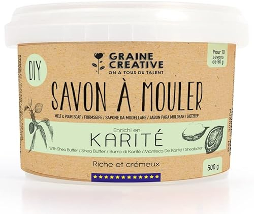 Savon à mouler - Beurre de Karité - 500 g
