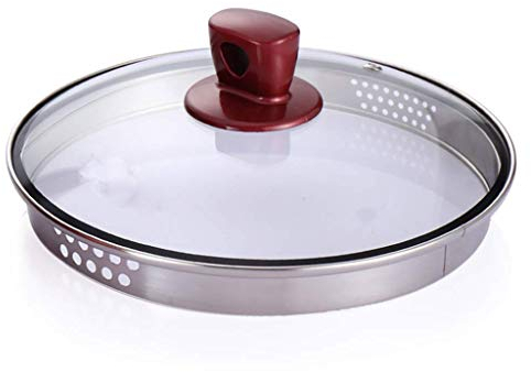 Coperchio Pentola Coperchio Pentola Vetro Temperato Pentola Latte Pentola Pentola Trasparente Visibile Coperchio Anti Traboccamento Pentole da Cucina (20cm)