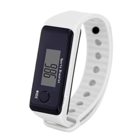 Orologio con contapassi, fitness tracker, contapassi, orologio elettronico a LED, impermeabile, contacalorie, distanza, contapassi, portatile, smart activity tracker, sport, contapassi, bracciale per