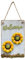 TAIYOU Panneau de bienvenue en bois blanc avec corde 11 x 7.1 Inch Panneau d'entrée pour portail de jardin Décoration murale pour l'intérieur et l'extérieur Porte d'entrée Porche Jardin Bureau