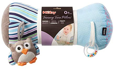Nuby - Cojín Estimulante para Bebés - Divertidas Actividades de Desarrollo - 0m+